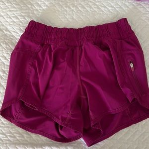 Lulu Lemon Purple shorts